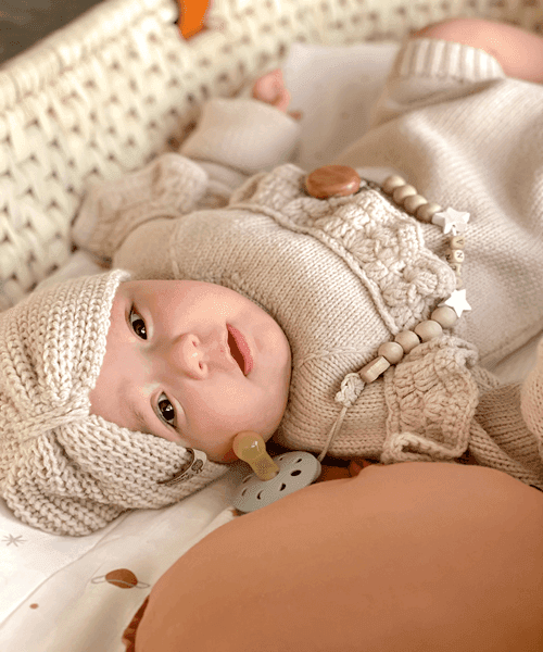 Baby in warme, zachte omgeving - Marley's Kraamzorg Rotterdam